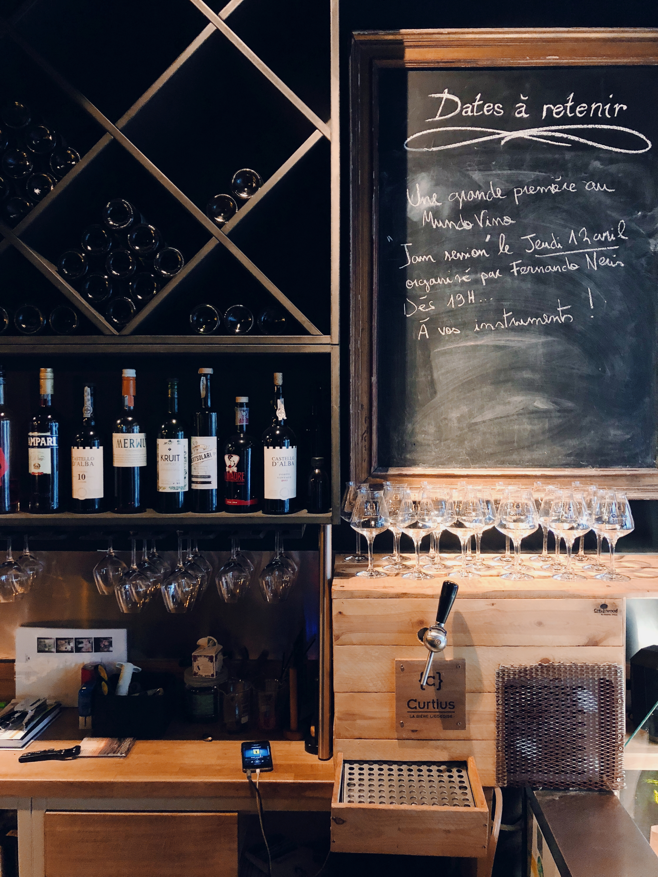 Ma decouverte du cepage carmenere, au Mundo Vino, wine bar hutois